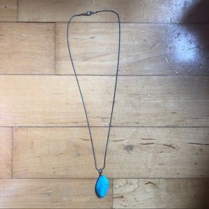 Turquoise pendant necklace